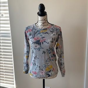LOFT Floral Sweatshirt